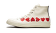 Converse Chuck Taylor All Star 70 Hi Comme des Garcons PLAY Multi-Heart White