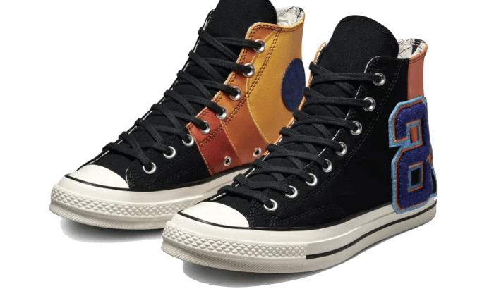 Converse Chuck Taylor All Star 70 Hi Space Jam Tune Squad, Black/Mantra Orange/Multi (172482C)