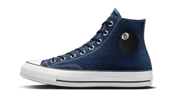 Converse Chuck Taylor All Star 70 Hi Stussy 8-Ball, Sargasso Sea/White/Black (A03711C)