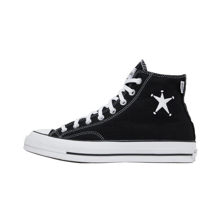 Converse Chuck Taylor All Star 70 Hi Stussy Black, Black/White/Black (A01765C)