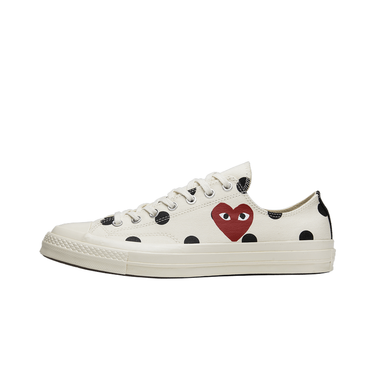 Converse Chuck Taylor All Star 70 Ox Comme des Garcons PLAY Polka Dot White, White/Black-Red (157249C)