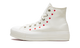 Converse Chuck Taylor All Star Lift Hi White Red
