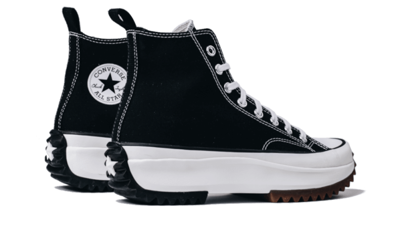 Converse Run Star Hike Hi Black White Gum, Black/White-Gum (166800C)