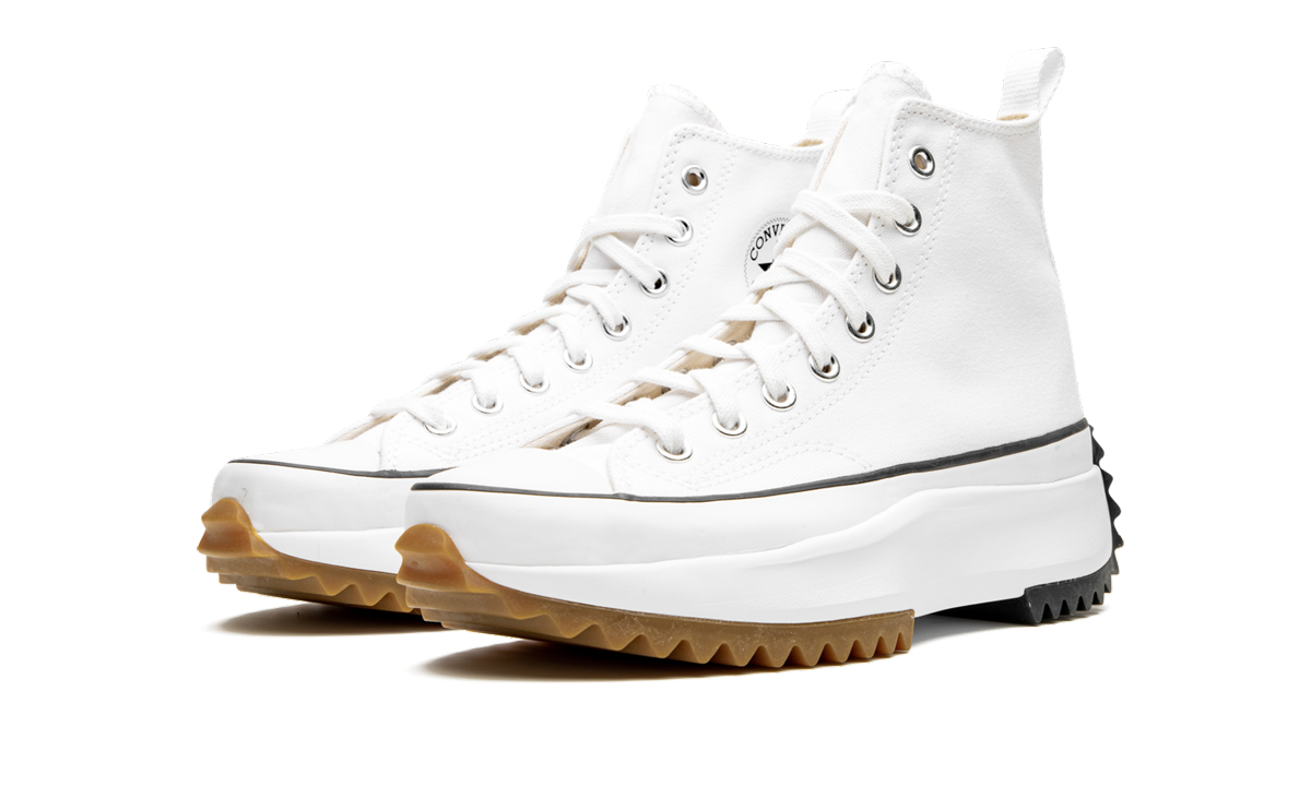 Converse Run Star Hike Hi White Black Gum
