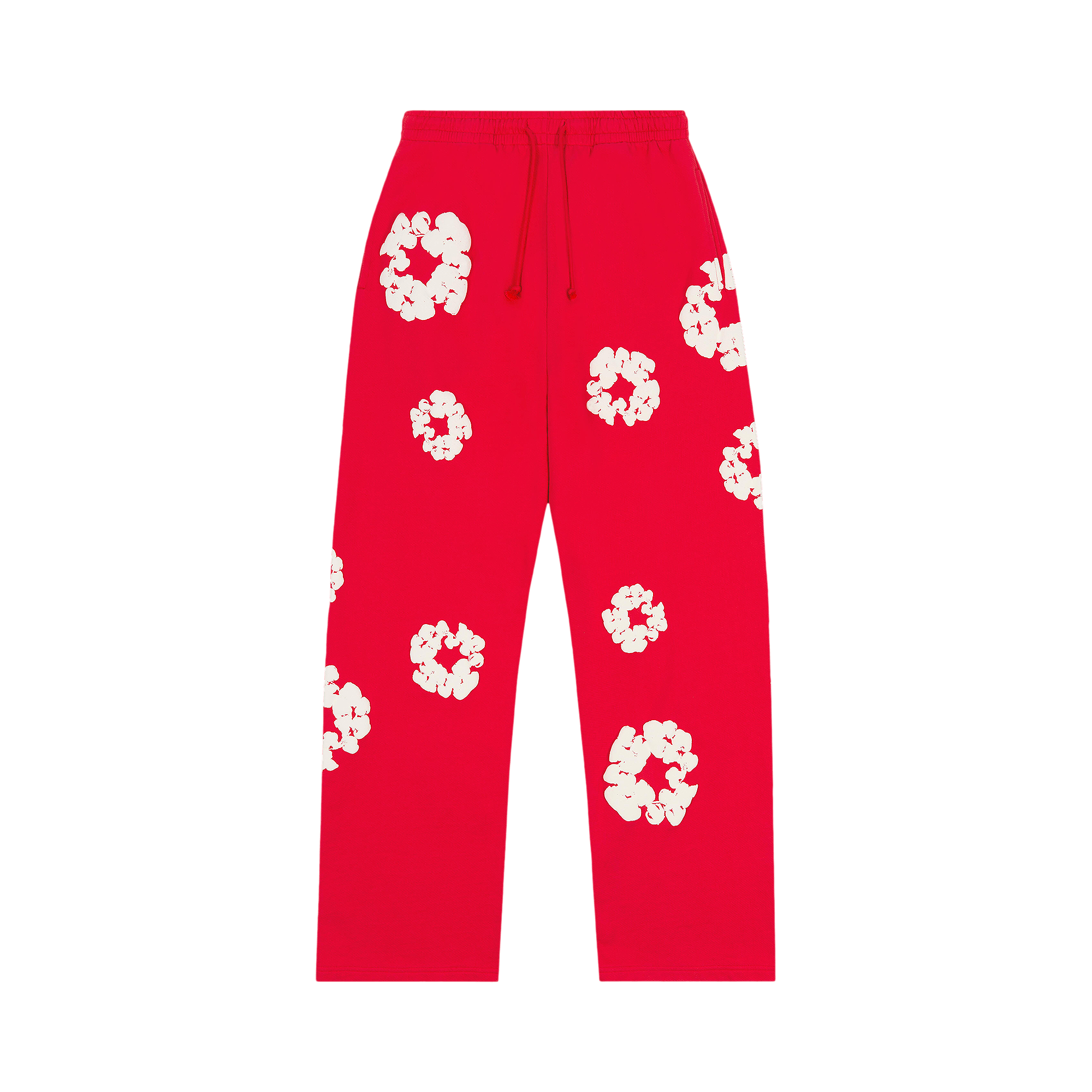 Denim Tears Cotton Wreath Sweatpant Red, Red (denim-tears-cotton-wreath-sweatpant-red)