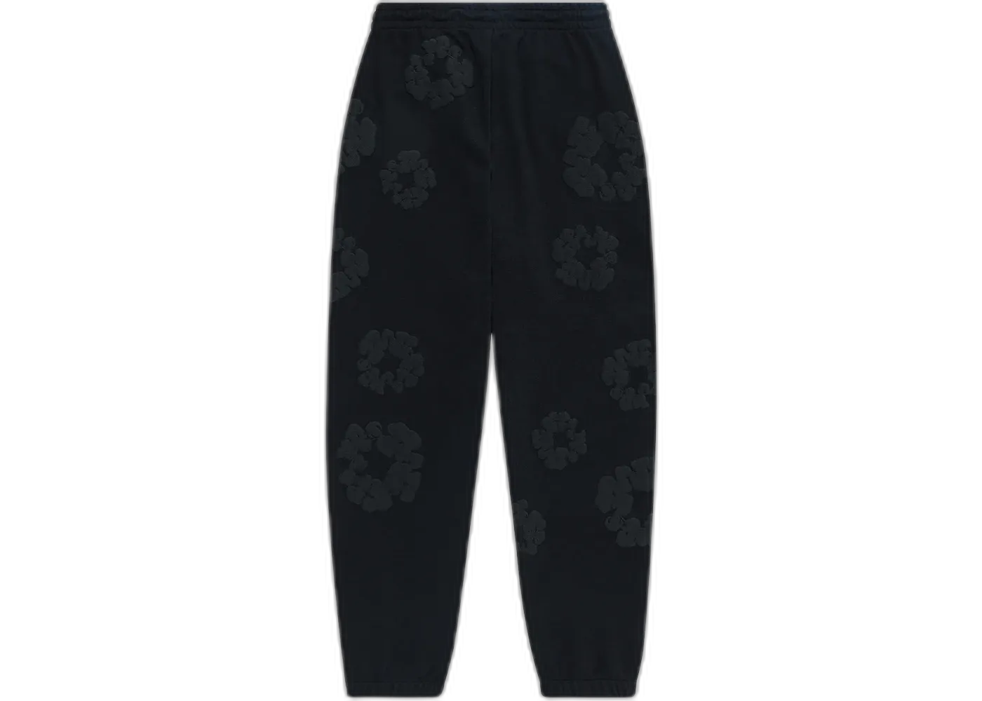 Denim Tears Cotton Wreath Sweatpants Black Monochrome, Black Monochrome (denim-tears-cotton-wreath-sweatpants-black-monochrome)