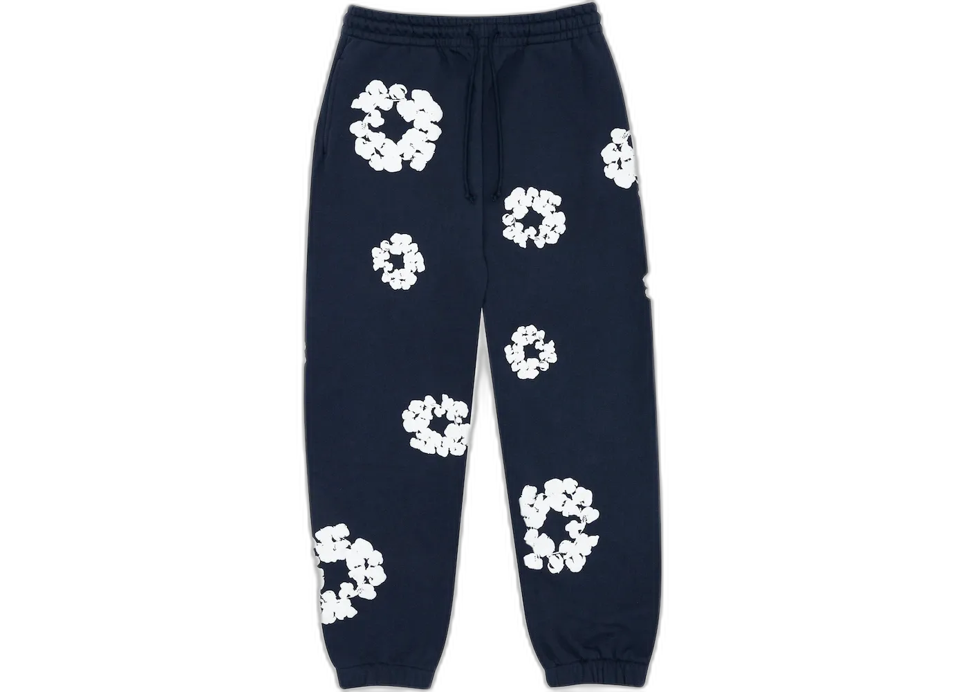 Denim Tears Cotton Wreath Sweatpants Navy, Navy (denim-tears-cotton-wreath-sweatpants-navy)