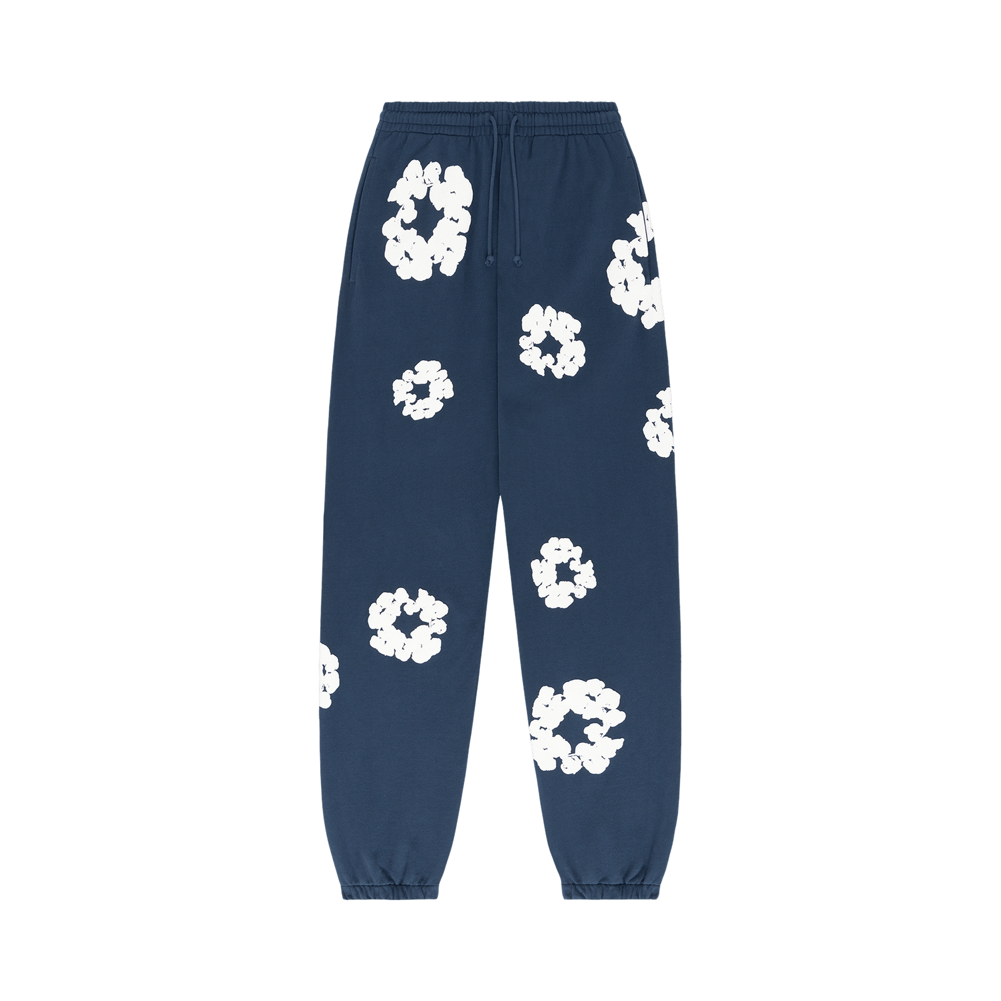 Denim Tears Cotton Wreath Sweatpants Navy, Navy (denim-tears-cotton-wreath-sweatpants-navy)