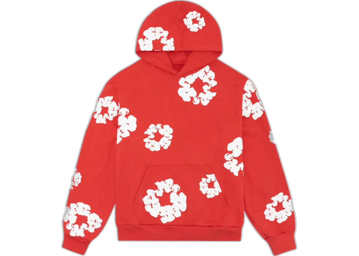 Denim Tears Cotton Wreath Sweatshirt Red, Red (denim-tears-cotton-wreath-sweatshirt-red)