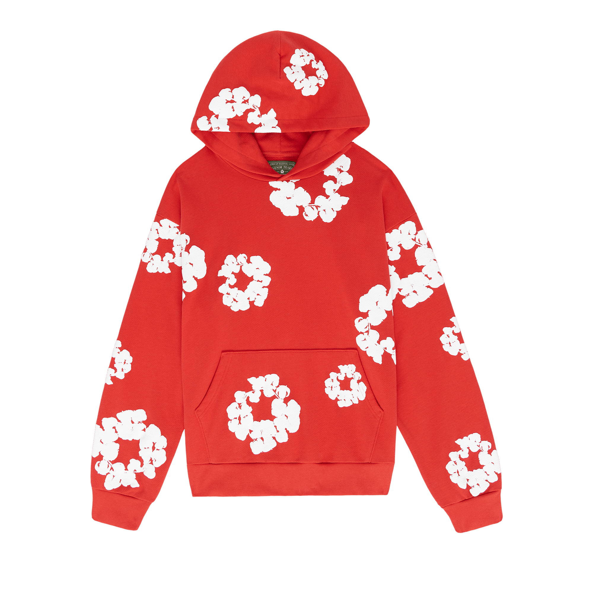 Denim Tears Cotton Wreath Sweatshirt Red, Red (denim-tears-cotton-wreath-sweatshirt-red)