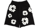 Denim Tears The Cotton Wreath Shorts Black