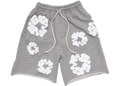 Denim Tears The Cotton Wreath Shorts Grey