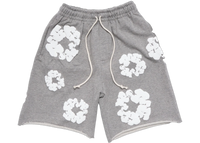 Denim Tears The Cotton Wreath Shorts Grey, Grey (denim-tears-the-cotton-wreath-shorts-grey)