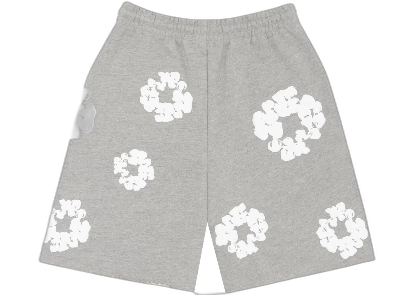 Denim Tears The Cotton Wreath Shorts Grey, Grey (denim-tears-the-cotton-wreath-shorts-grey)