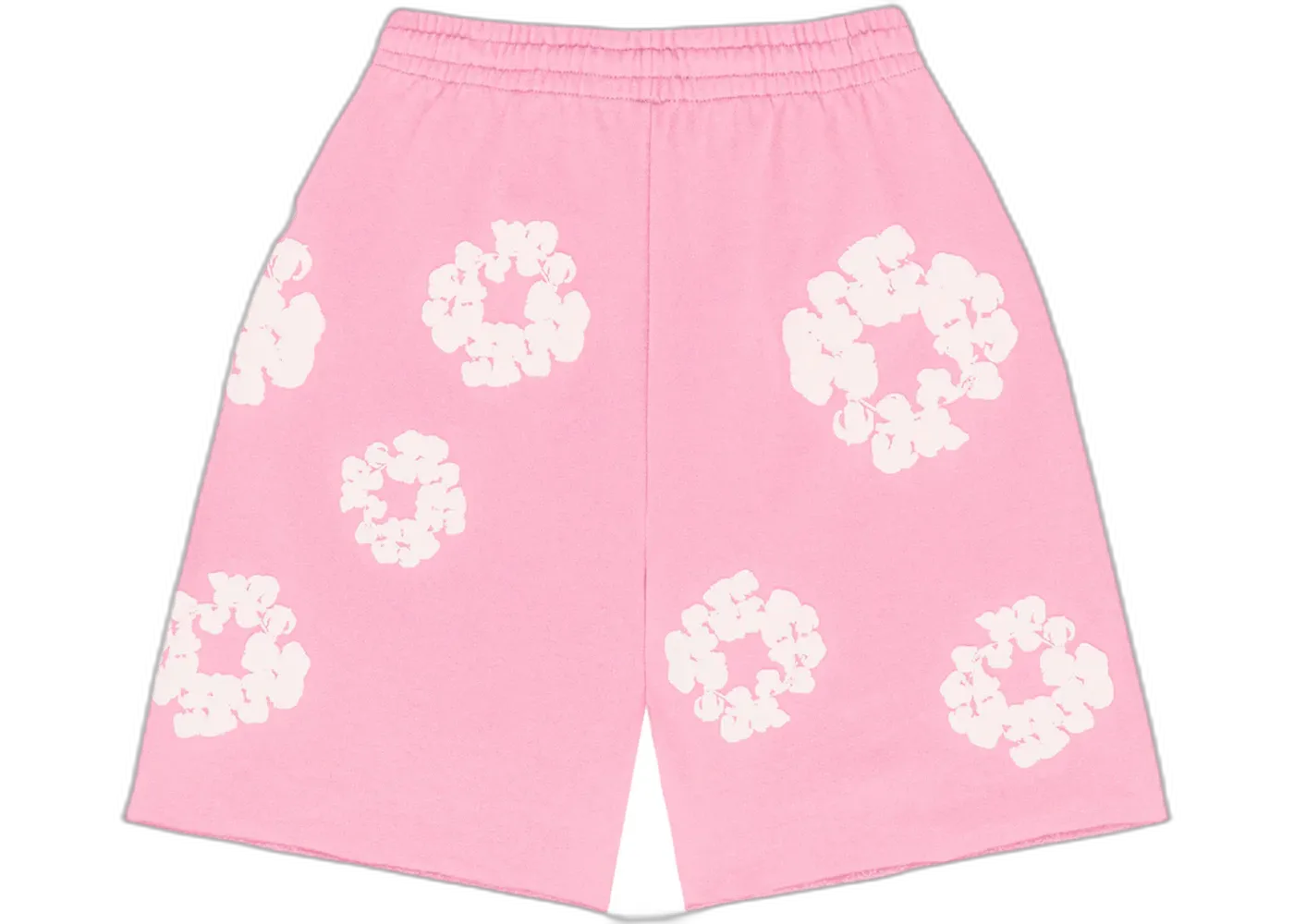 Denim Tears The Cotton Wreath Shorts Pink, Pink (denim-tears-the-cotton-wreath-shorts-pink)