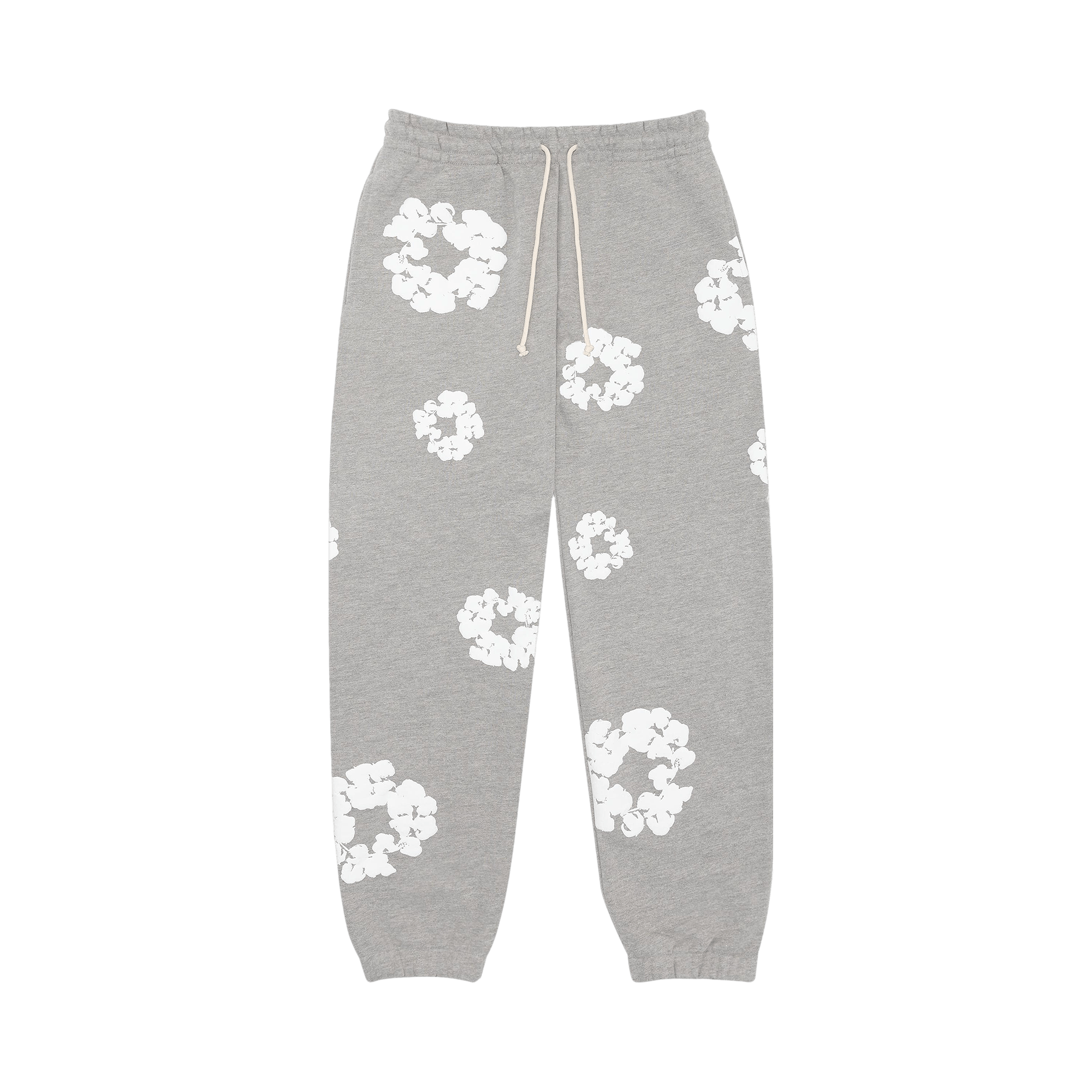 Denim Tears The Cotton Wreath Sweatpants Grey, Grey (denim-tears-the-cotton-wreath-sweatpants-grey)
