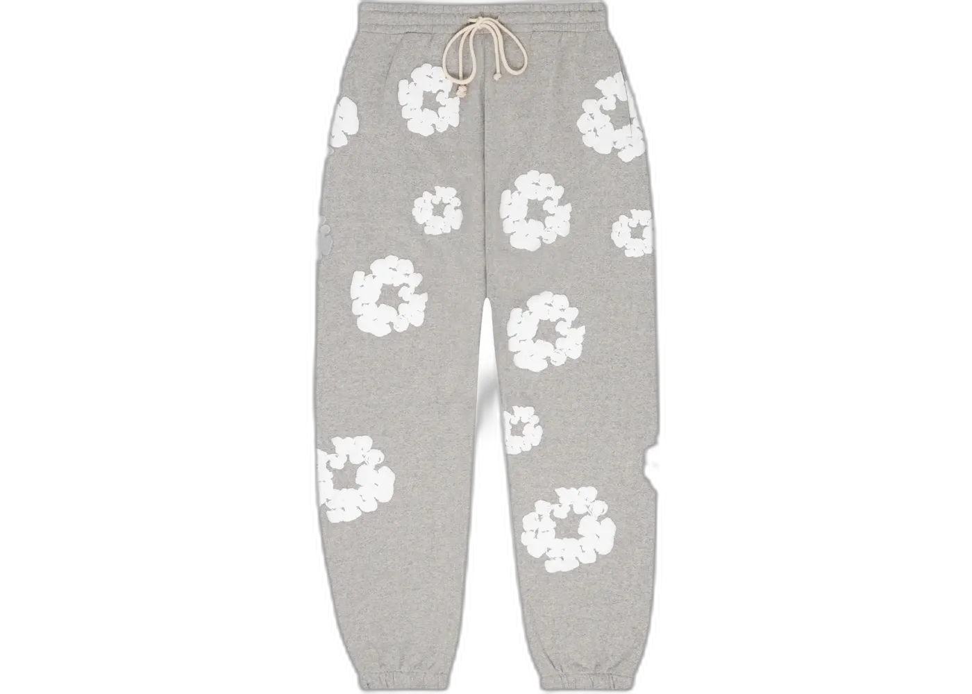 Denim Tears The Cotton Wreath Sweatpants Grey, Grey (denim-tears-the-cotton-wreath-sweatpants-grey)