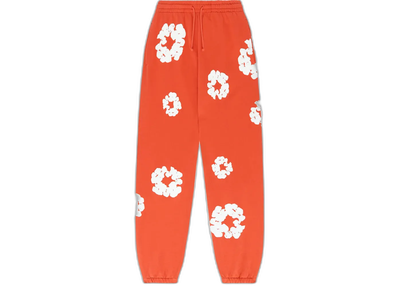 Denim Tears The Cotton Wreath Sweatpants Orange, Orange (denim-tears-the-cotton-wreath-sweatpants-orange)