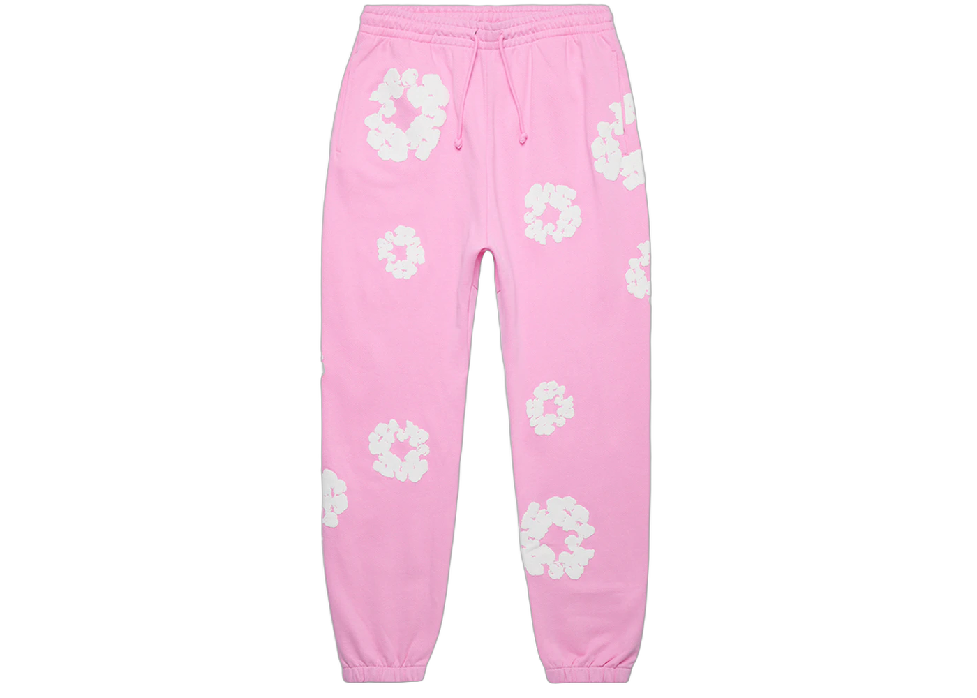 Denim Tears The Cotton Wreath Sweatpants Pink, Pink (denim-tears-the-cotton-wreath-sweatpants-pink)