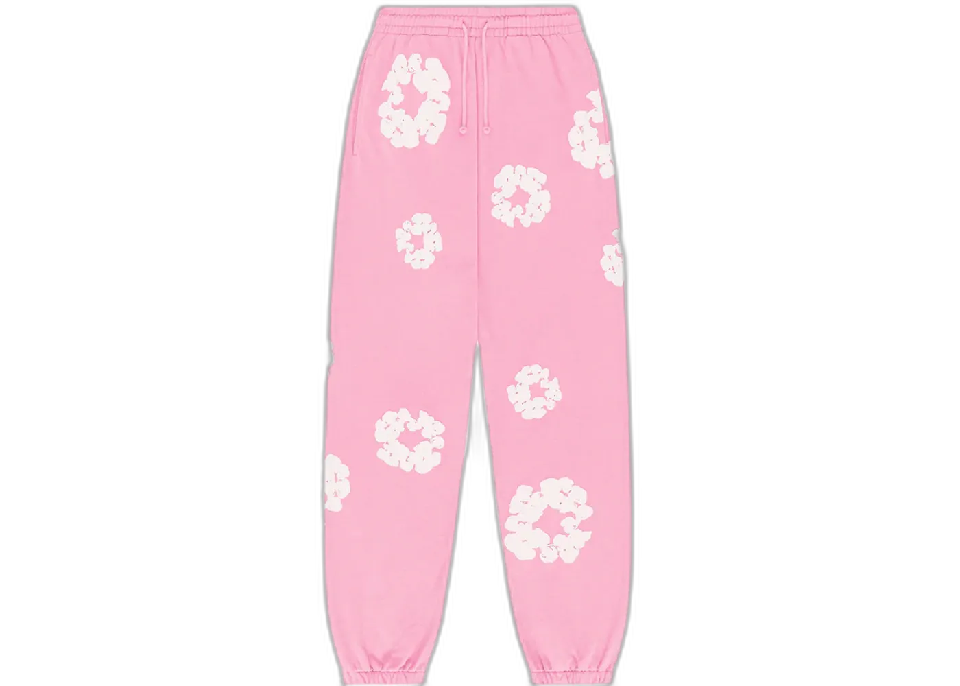 Denim Tears The Cotton Wreath Sweatpants Pink, Pink (denim-tears-the-cotton-wreath-sweatpants-pink)