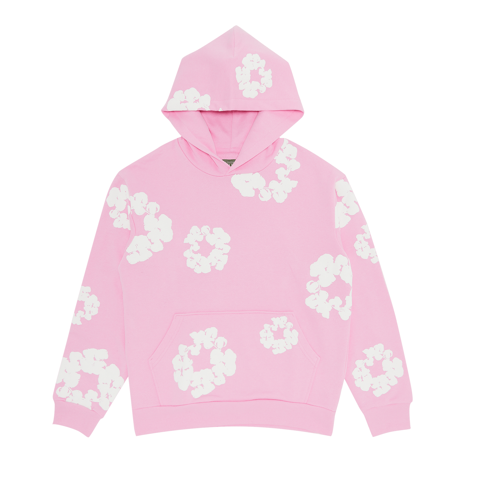 Denim Tears The Cotton Wreath Hoodie Pink, Pink (denim-tears-the-cotton-wreath-sweatshirt-pink)