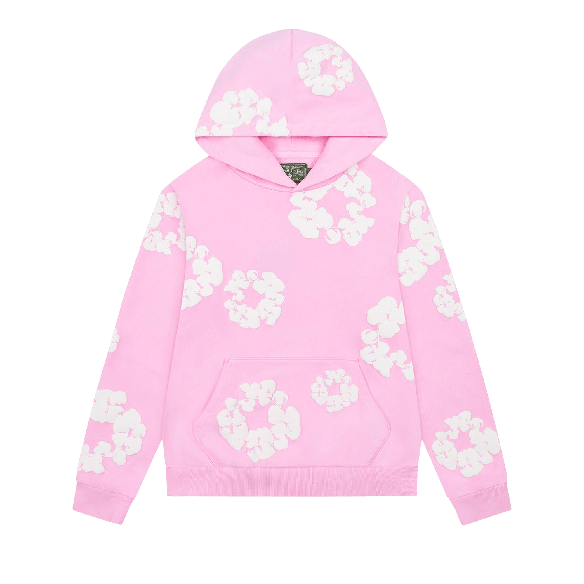 Denim Tears The Cotton Wreath Hoodie Powder Pink, Powder Pink (denim-tears-the-cotton-wreath-sweatshirt-powder-pink)