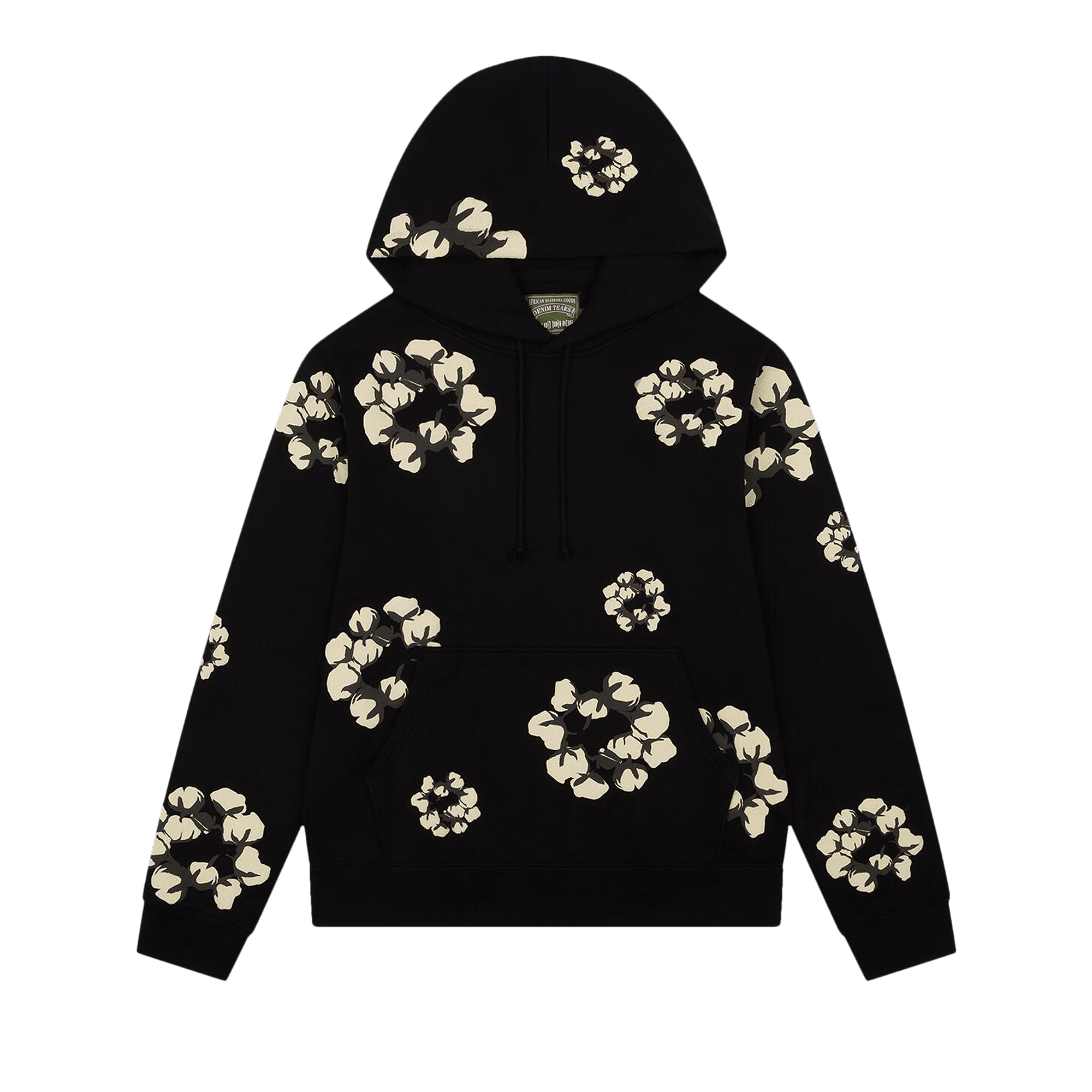 Denim Tears x CPFM Cactus Tears Wreath Hoodie Black, Black (denim-tears-x-cpfm-cactus-tears-wreath-hoodie-black)