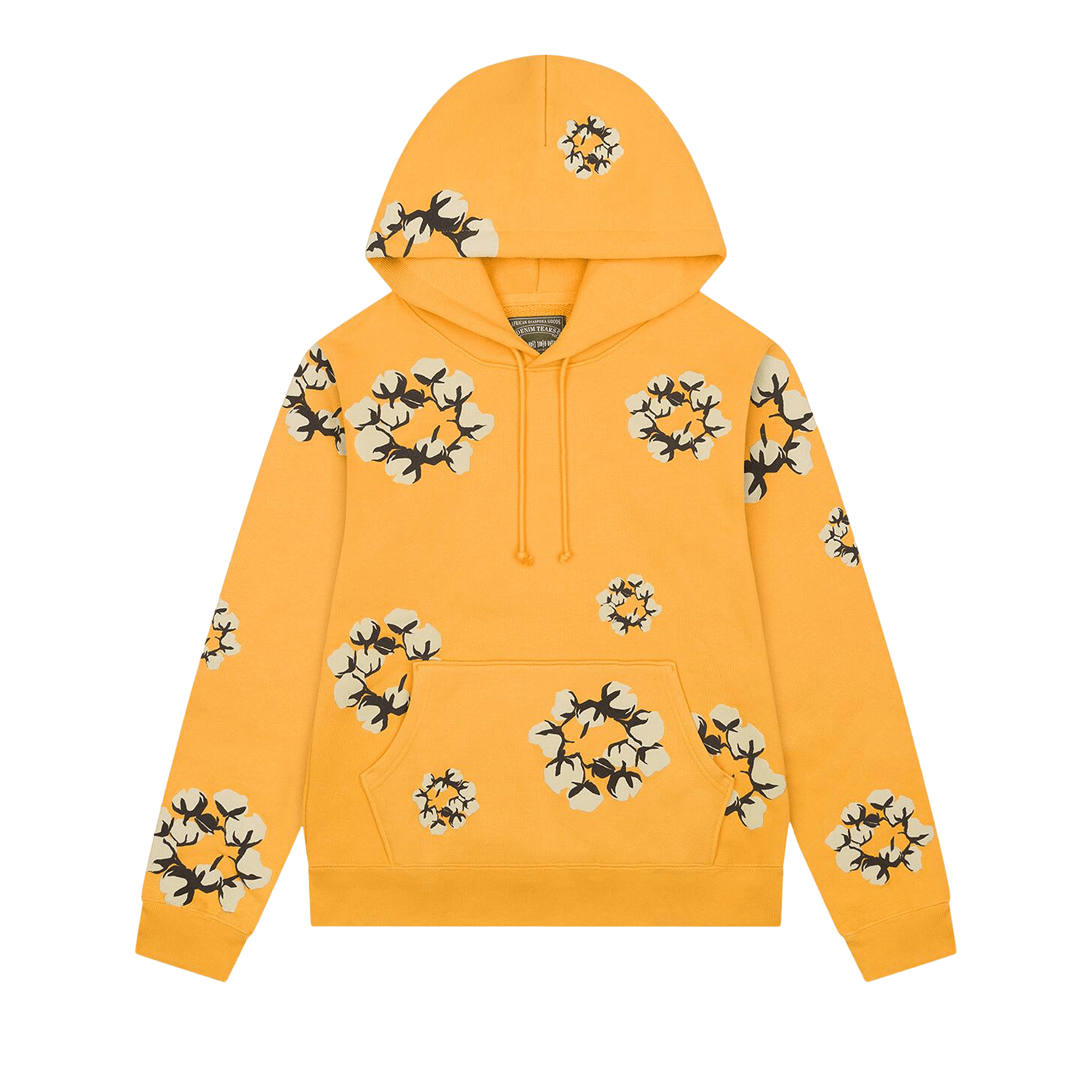 Denim Tears x CPFM Cactus Tears Wreath Hoodie Yellow, Yellow (denim-tears-x-cpfm-cactus-tears-wreath-hoodie-yellow)