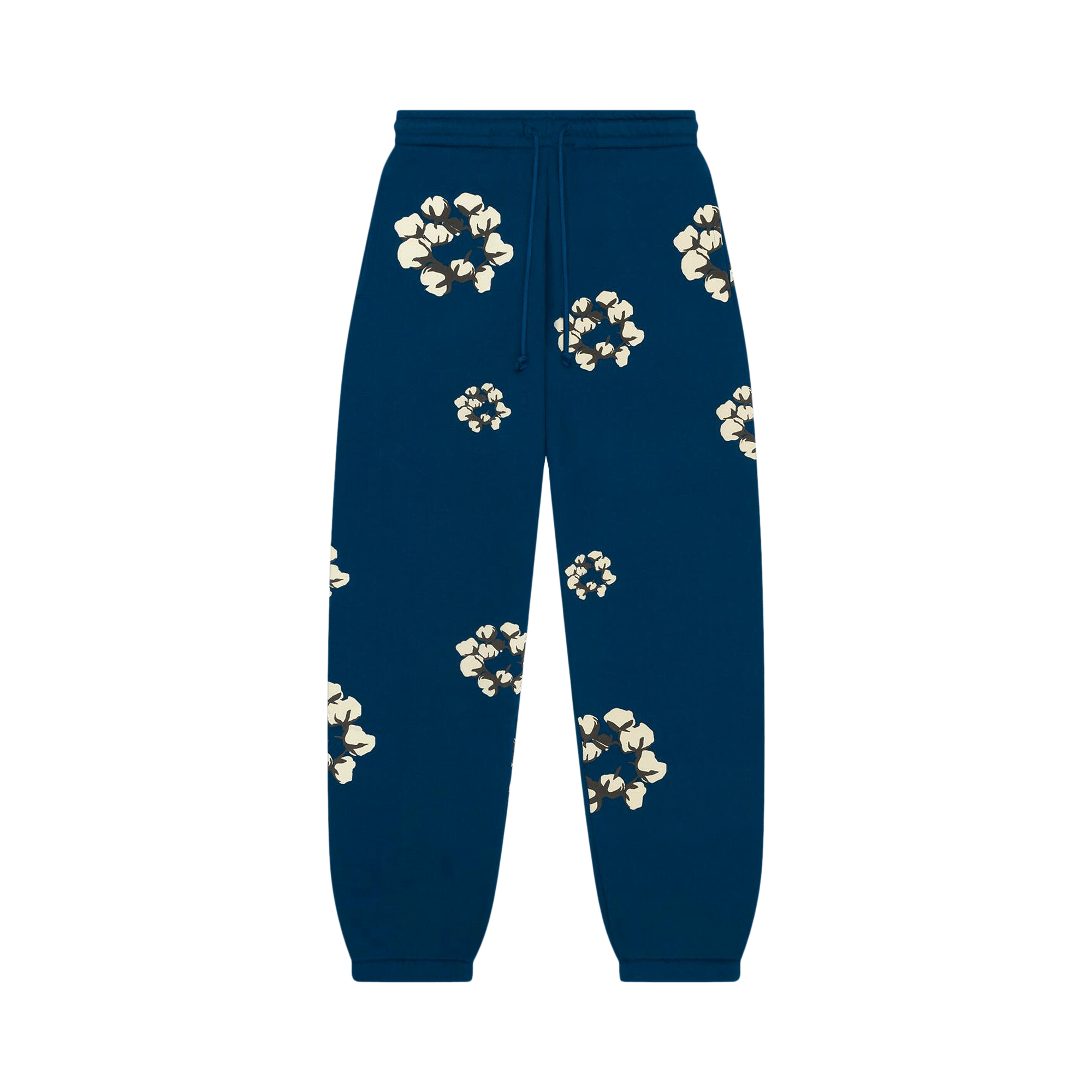 Denim Tears x CPFM Cactus Tears Wreath Sweatpants Navy, Navy (denim-tears-x-cpfm-cactus-tears-wreath-sweatpants-navy)