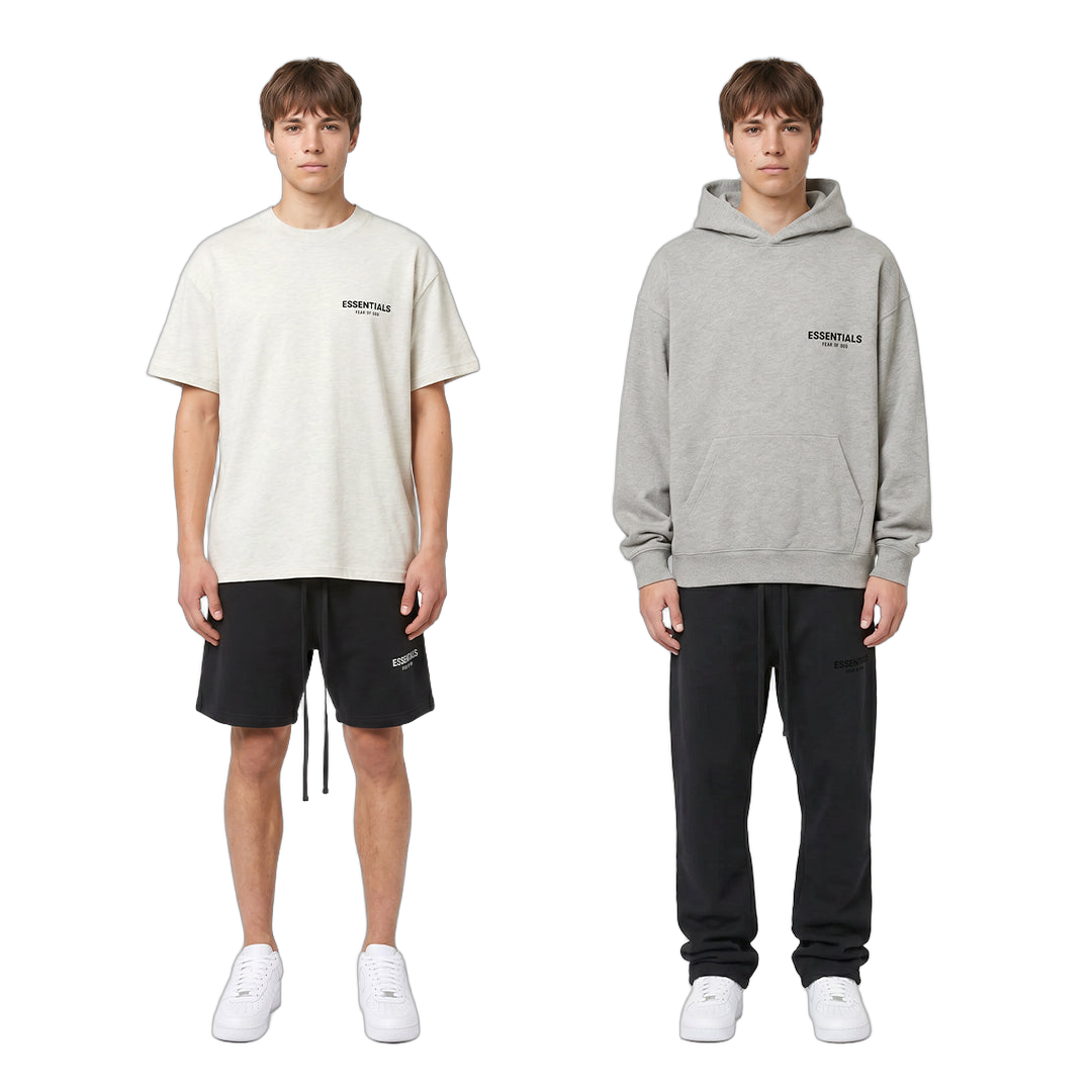 Fear Of God Essentials SS21 Zip Hoodie Oatmeal