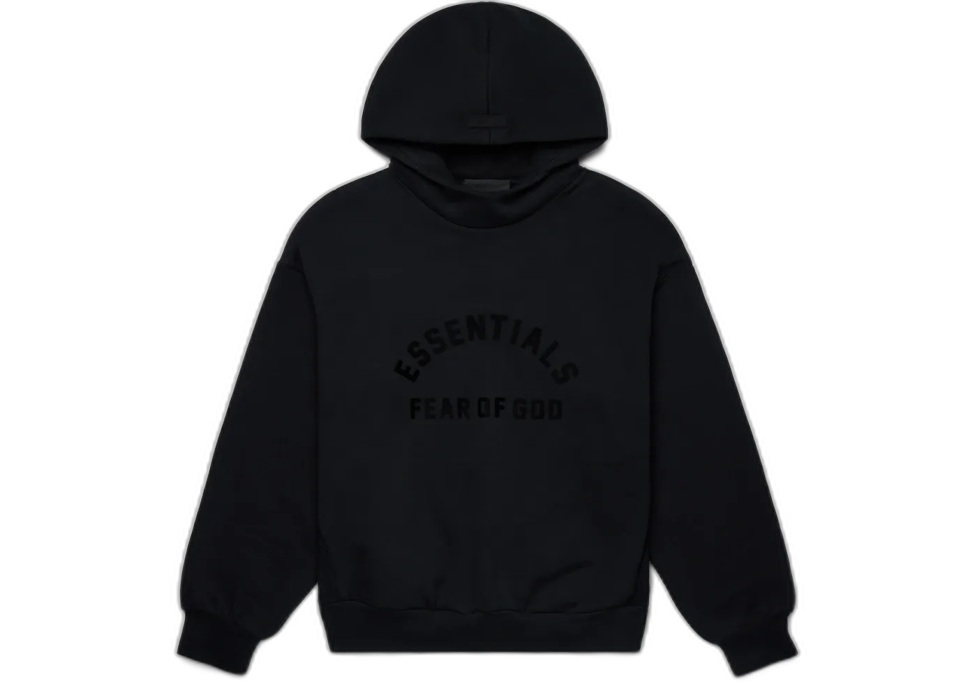 Fear of God Essentials Arch Logo Hoodie Jet Black, Jet Black (192SP232050F)