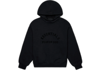 Fear of God Essentials Arch Logo Hoodie Jet Black