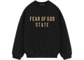 Fear of God Essentials Crewneck State Black