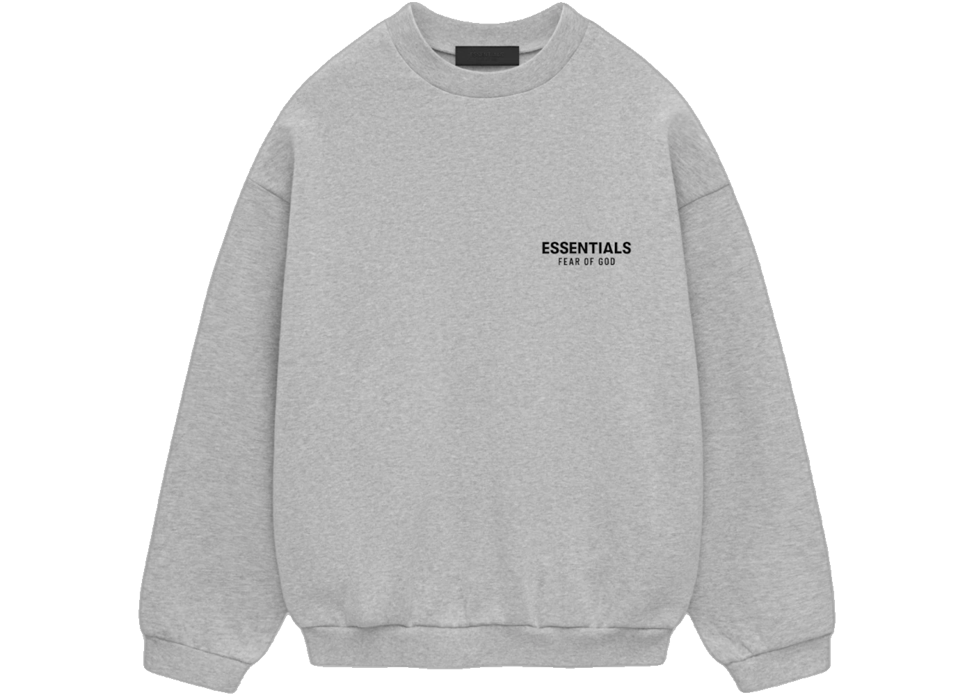 Fear of God Essentials Fleece Crewneck Light Heather Gray
