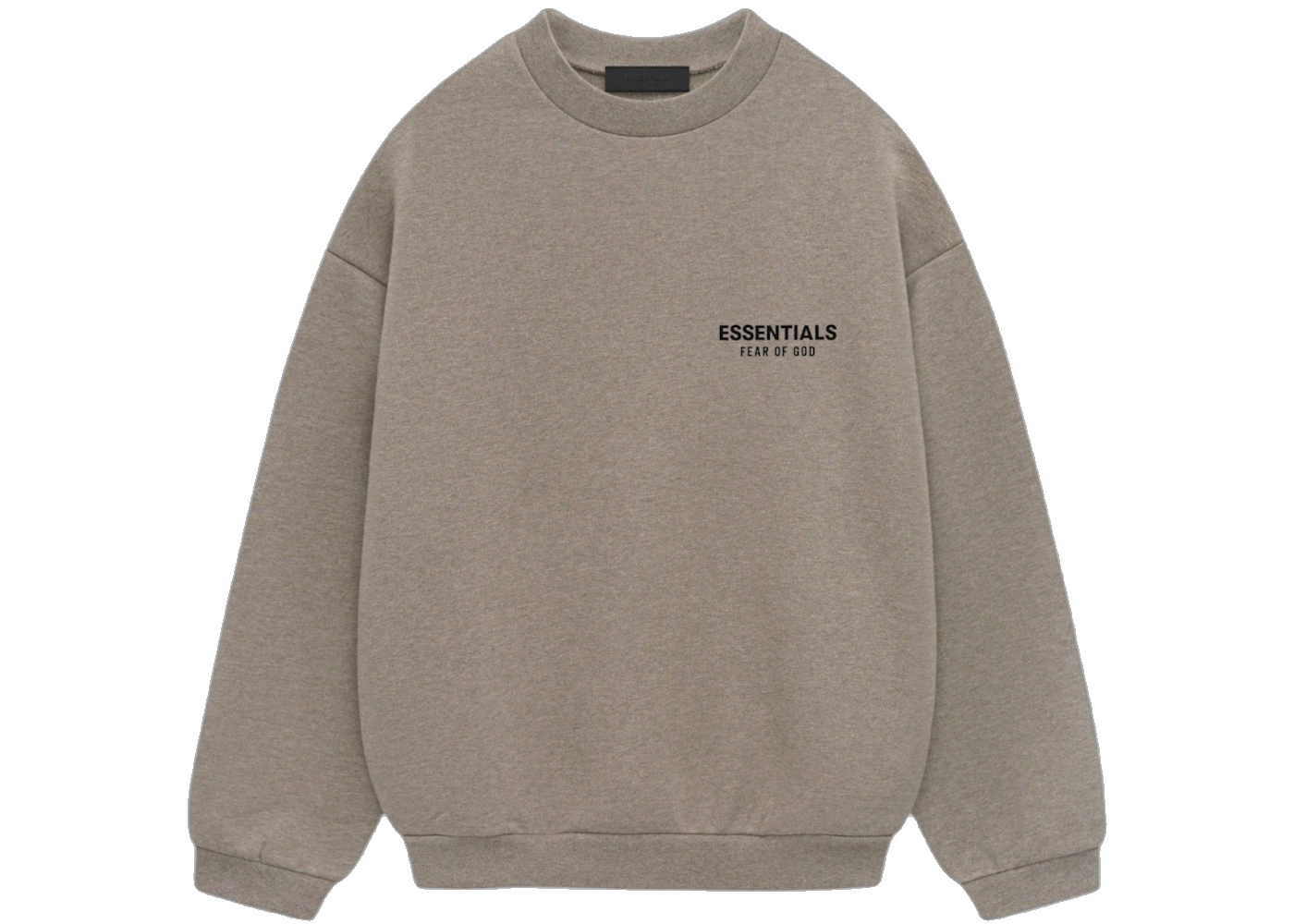 Fear of God Essentials Fleece Crewneck (FW24) Heather Gray