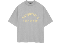 Fear of God Essentials Heavy Jersey Crewneck T-Shirt Light Heather Grey