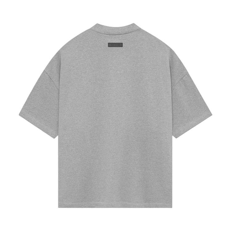Fear of God Essentials Heavy Jersey Short-Sleeve T-Shirt Dark Heather Oatmeal