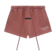 Fear of God Essentials Heavy Jersey Soccer Short Crimson