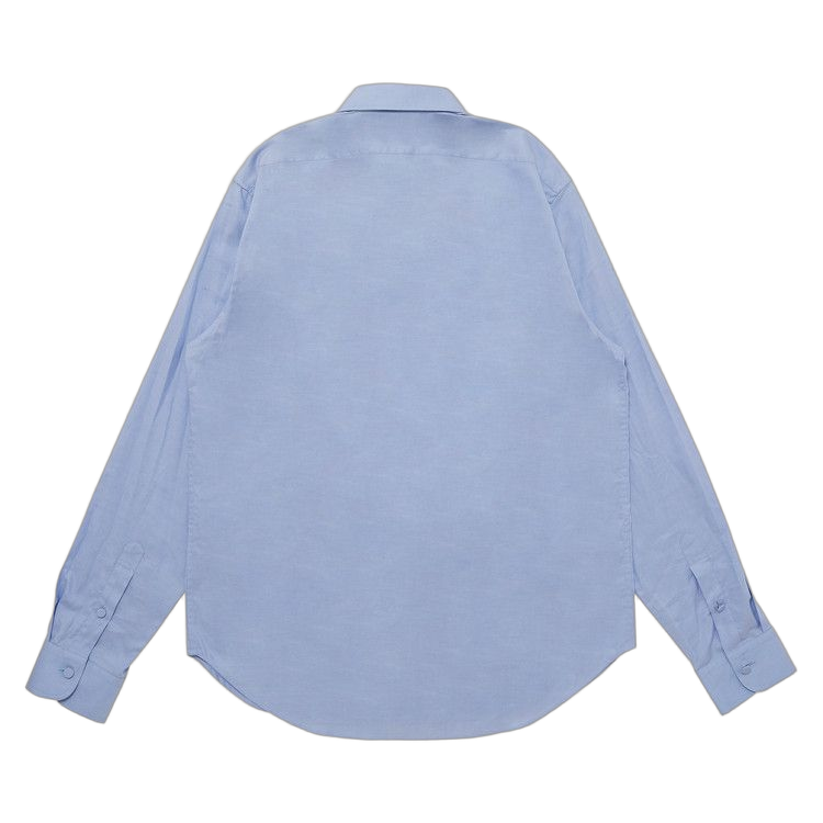 Gucci Convertible Collar Oxford Shirt Blue