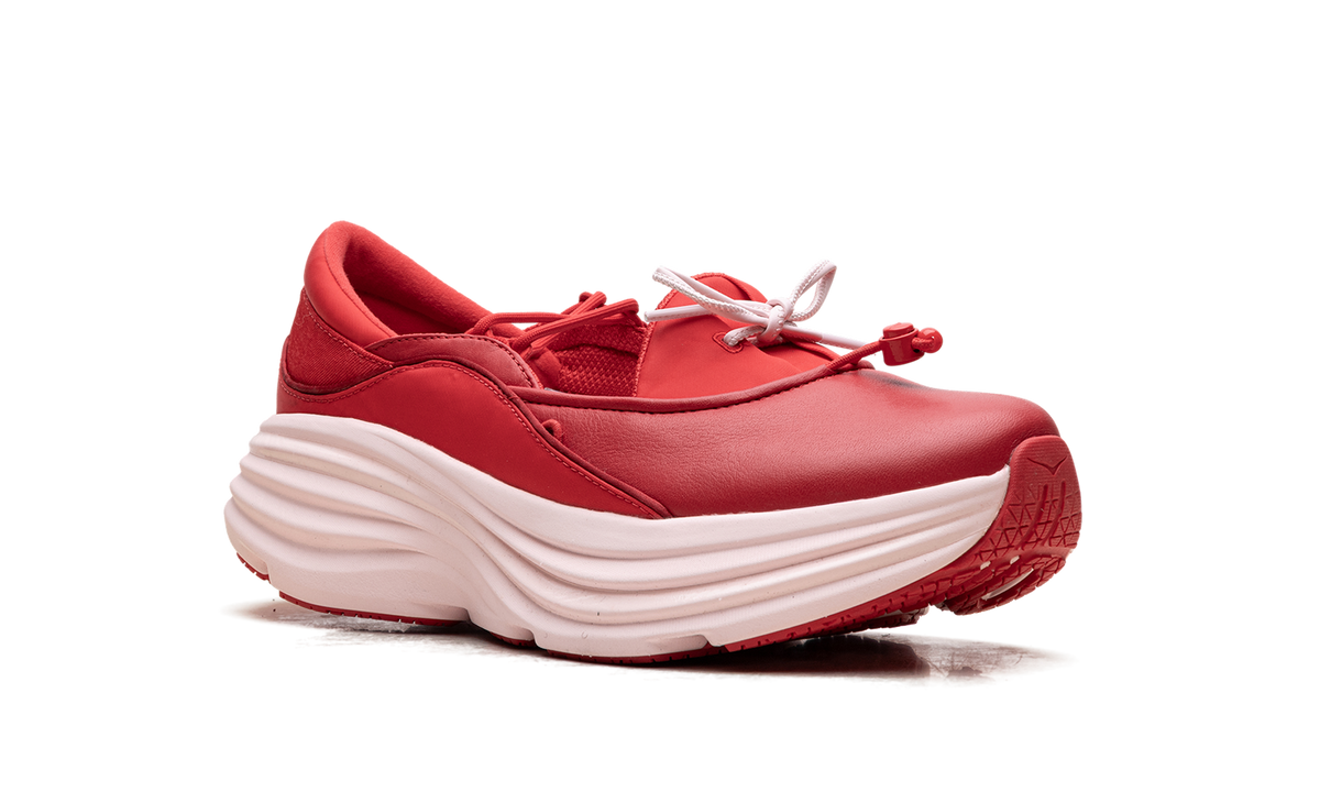 Hoka One One Bondi Mary Jane Cerise Rose Tea