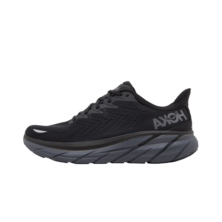 Hoka One One Clifton 8 Black, Black/Black (1119393-BBLC)