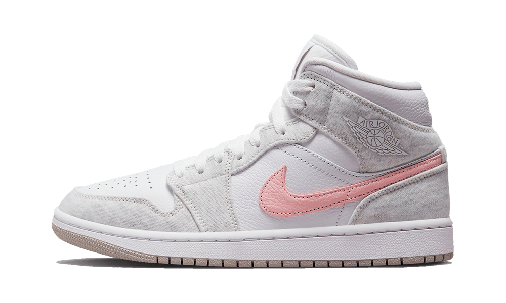 Air Jordan 1 Mid SE Light Iron Ore, Light Iron Ore/Atmosphere-White (DN4045-001)