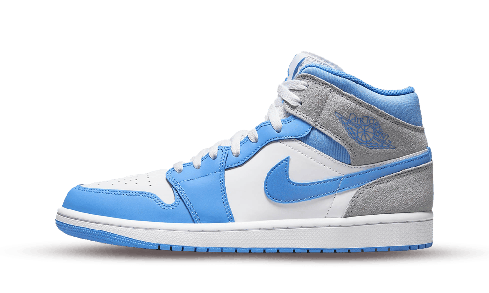 Air Jordan 1 Mid University Blue Grey, University Blue/Grey (DX9276-100)