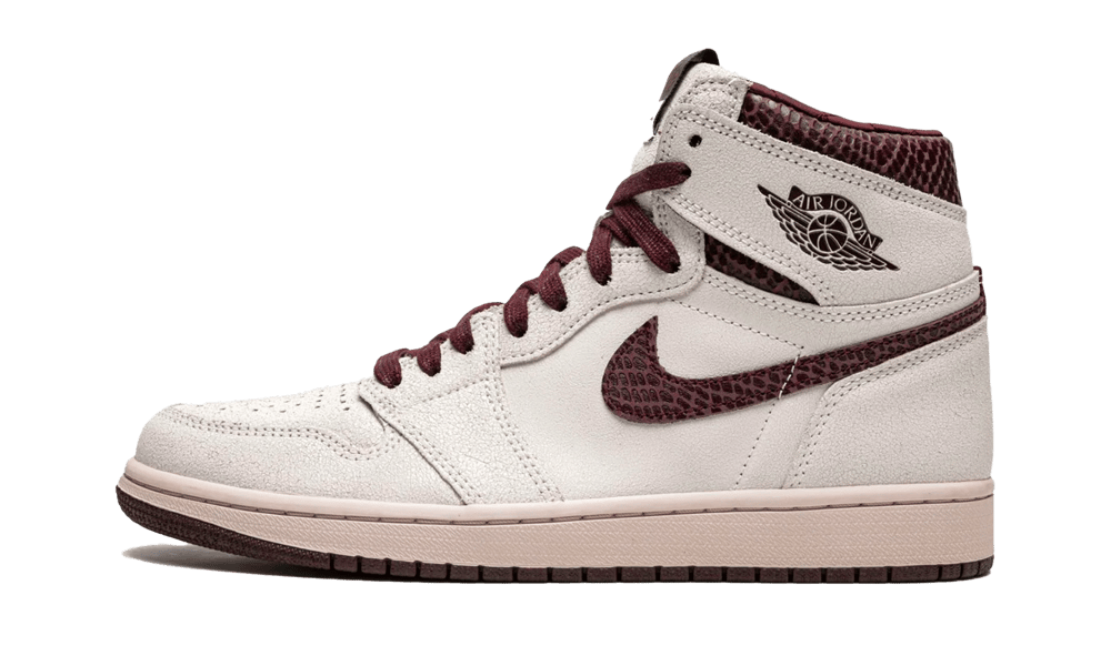 Air Jordan 1 Retro High OG A Ma Maniére, Sail/Burgundy Crush (DO7097-100)