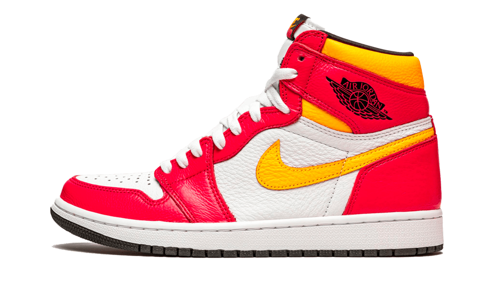 Air Jordan 1 Retro High OG Light Fusion Red, Light Fusion Red/White-Laser Orange-Black (555088-603)