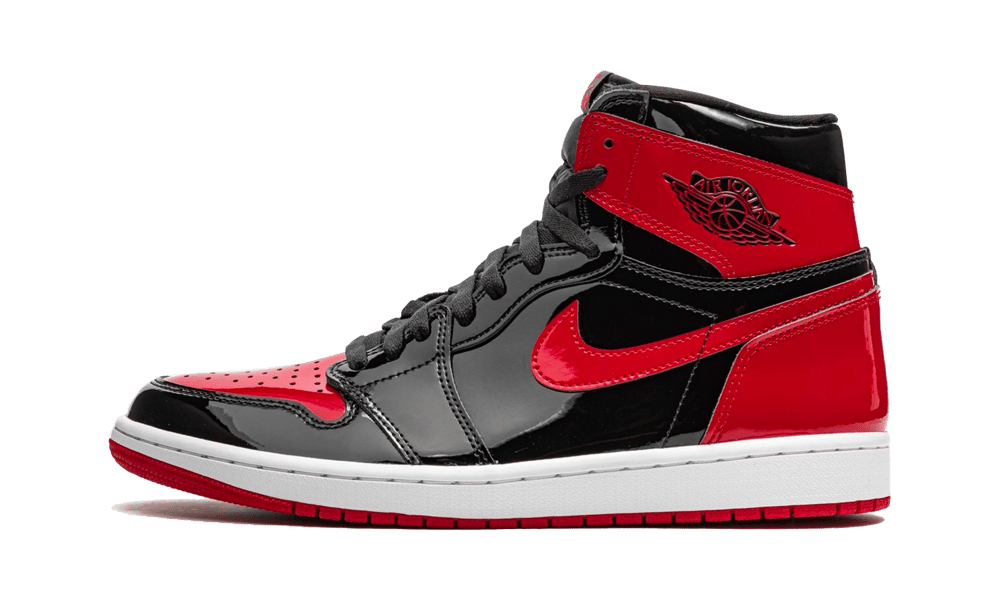 Air Jordan 1 Retro High OG Patent Bred, Black/White-Varsity Red (555088-063 / 575441-063)