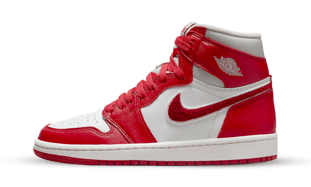 Air Jordan 1 Retro High OG Varsity Red, Light Iron Ore/Varsity Red-Sail (DJ4891-061)