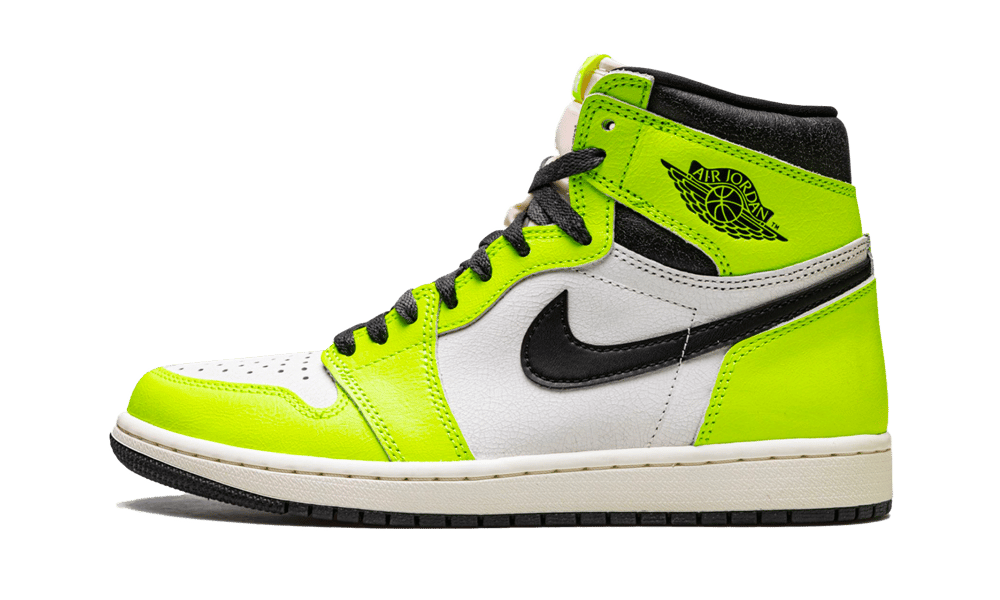 Air Jordan 1 Retro High OG Visionaire, Volt/Black/Sail (555088-702)