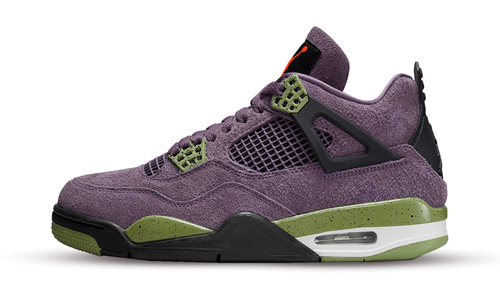 Air Jordan 4 Retro Canyon Purple, Canyon Purple/Anthracite/Alligator/Safety Orange (AQ9129-500)