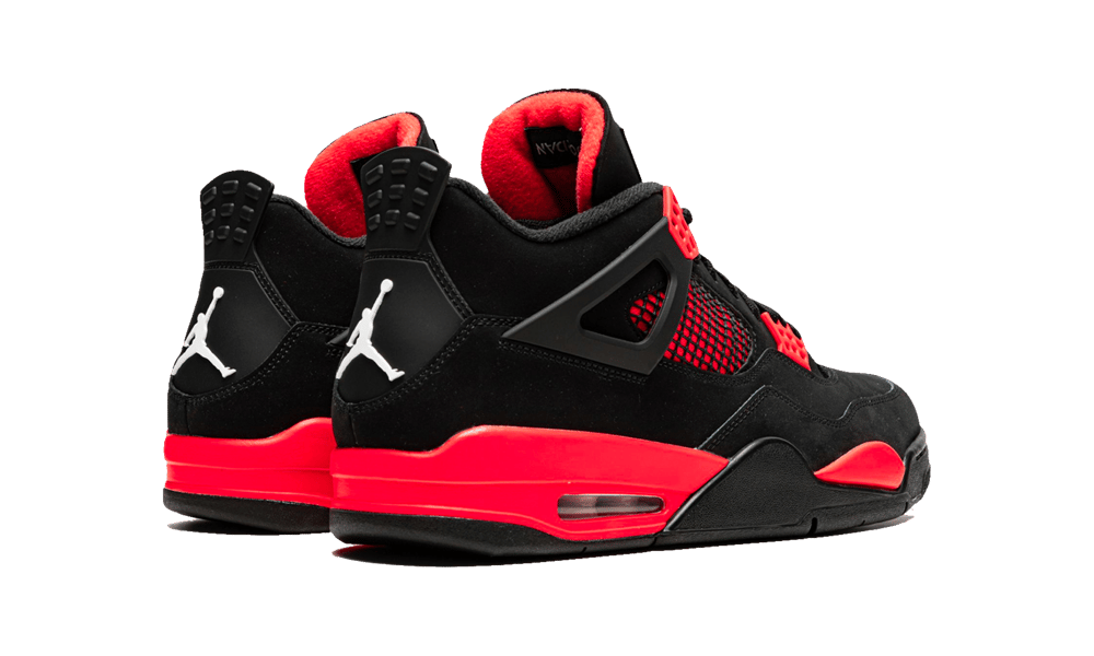 Air Jordan 4 Retro Red Thunder, Black/Multi-Color-Multi-Color-Crimson (CT8527-016 / 408452-016)